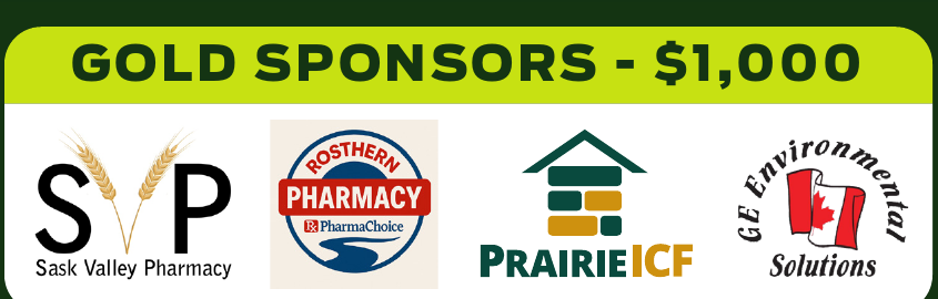 Gold sponsors - $1,000